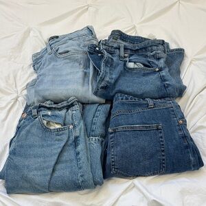 4 pairs of size 10 jeans Wild Fable